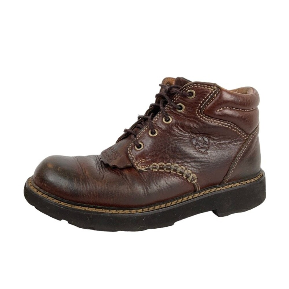 Ariat Women’s Boots 7.5 B Brown Canyon Leather Ankle Western Riding Style 17728